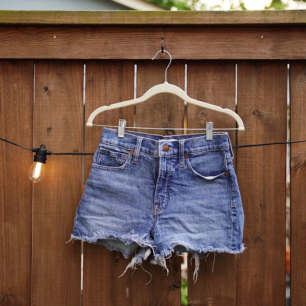 Madewell Cutoff Denim Shorts